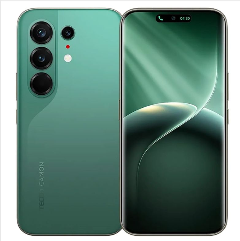 [SAVE BIG🔥] TECNO Camon 50 Pro 256GB+16(8+8)GB On-Screen Fingerprint 6.78' 144Hz Curved AMOLED Display Dual SIM (50+50+8)MP Camera 6150mAh Battery 45W Fast Charge AI Smartphone IP68/69K Camon 40 Pro