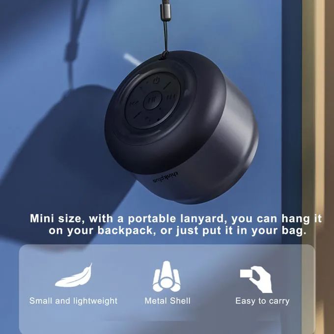 Lenovo K3 Bluetooth speaker, MusiBaby speaker, outdoor, portable, waterproof, wireless speaker, dual pairing, Bluetooth 5.0, loud stereo, HIFI sound quality, booming bass, 6 hours of family and party