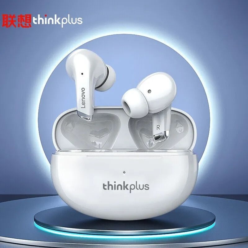 thinkplus Wireless Bluetooth Earbuds LP5, in - ear earbuds for running and sports, Lenovo Bluetooth earbuds, high - fidelity music earphones with microphone, sports waterproof earphones