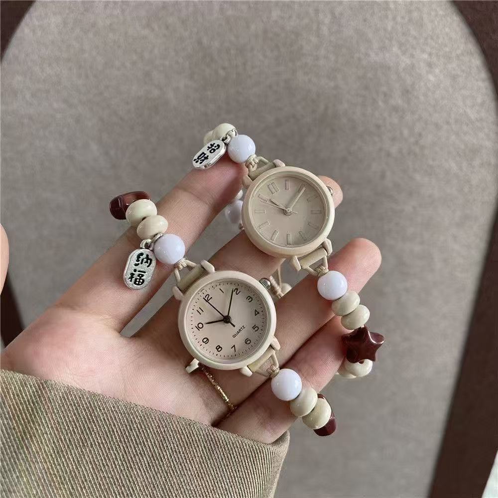 DIY girlfriend bracelet watch female student ins Xiaozhongsen retro Mori simple small fresh and versatile