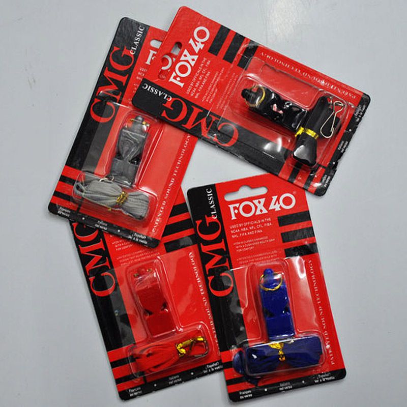 Best Seller Fox 40 Professional Referee Fox Whistle Large Volume for Football Basketball Sports Teaching & Training