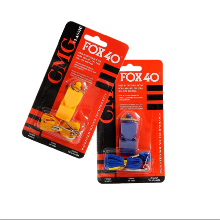 Best Seller Fox 40 Professional Referee Fox Whistle Large Volume for Football Basketball Sports Teaching & Training