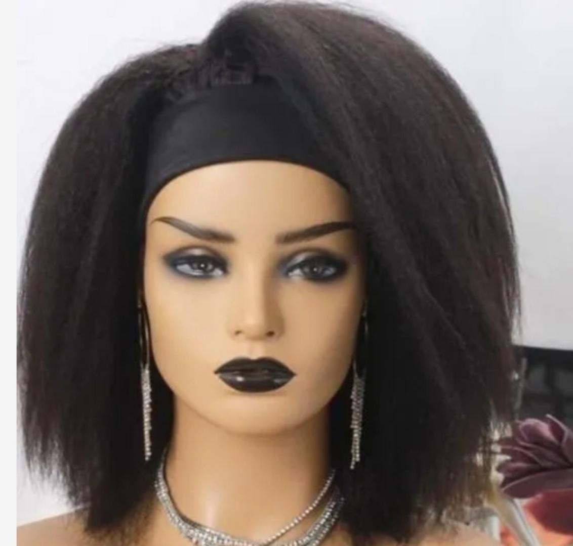 elegant headband wig
