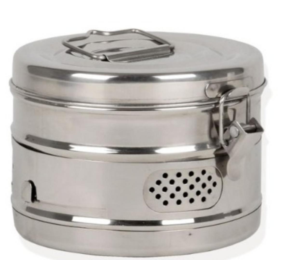 23cm Sterilising drum
