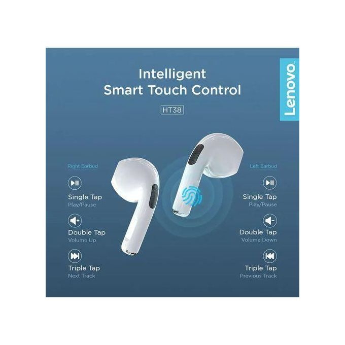 Share this product



Lenovo Earbuds/Earphones/Earpods/Headphones witeBluetooth Airpods, Mini Headset, wireless Heavy Bass, TWS Bluetooth-compatible 5.0 Mini In-ear Headphones with Mic