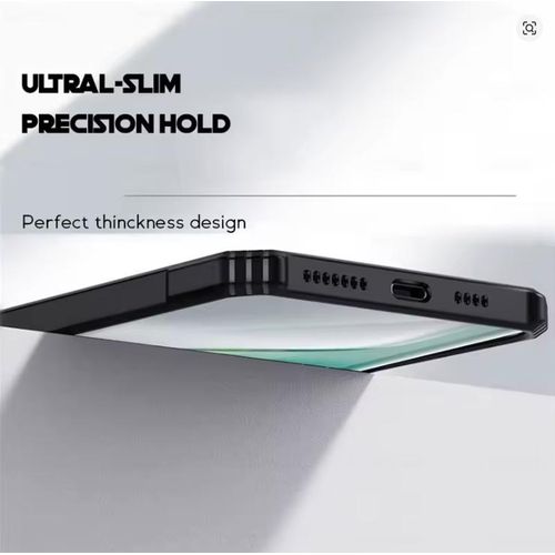 Tecno Camon 40 Pro Transparent, Clear And Colorless With Black Edges Unique And Stylish High Protection Phone Case/ Cover