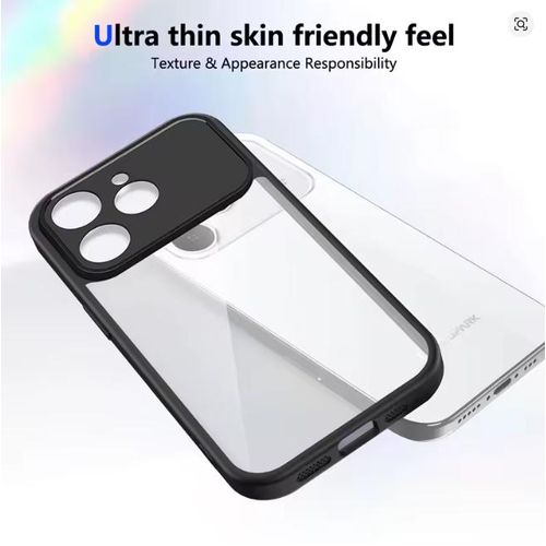 Tecno Spark 40 Transparent, Clear And Colorless Edges Unique And Stylish Maximum Protection Comfortable Grip Phone Case/ Cover
