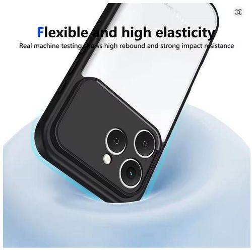 Tecno Spark 40 Transparent, Clear And Colorless Edges Unique And Stylish Maximum Protection Comfortable Grip Phone Case/ Cover