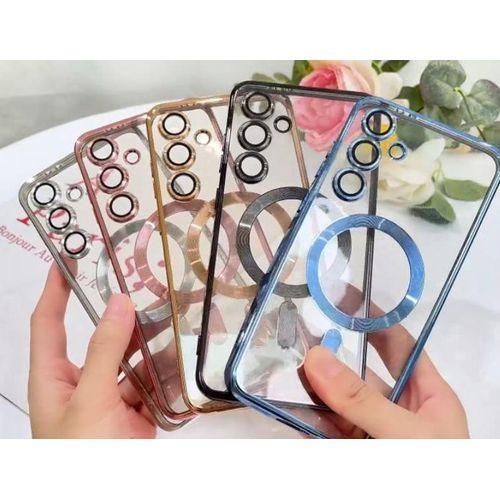Samsung Galaxy A17, A07, A06, A16, A56, A36, A26, A35, A15, A25, A55 Transparent, Clear And Colorless Full Protection magsafe Unique And Stylish Phone Case/ Cover