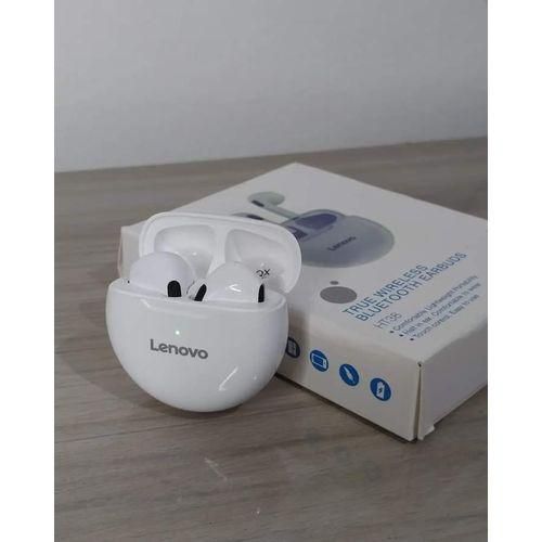 Lenovo Earbuds/Earphones/Earpods/Headphones WiteBluetooth Airpods, Mini Headset, Wireless Heavy Bass, TWS Bluetooth-compatible 5.0 Mini In-ear Headphones With Mic