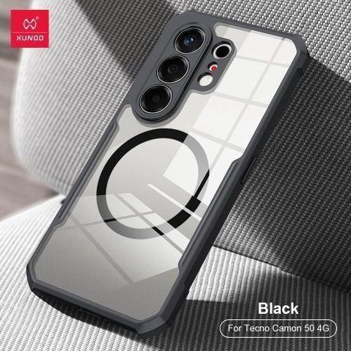 XUNDD Shockproof MagSafe Clear Case/Cover for Tecno Camon 50 Pro – Military-Grade Drop Protection Unique and Quality Cover