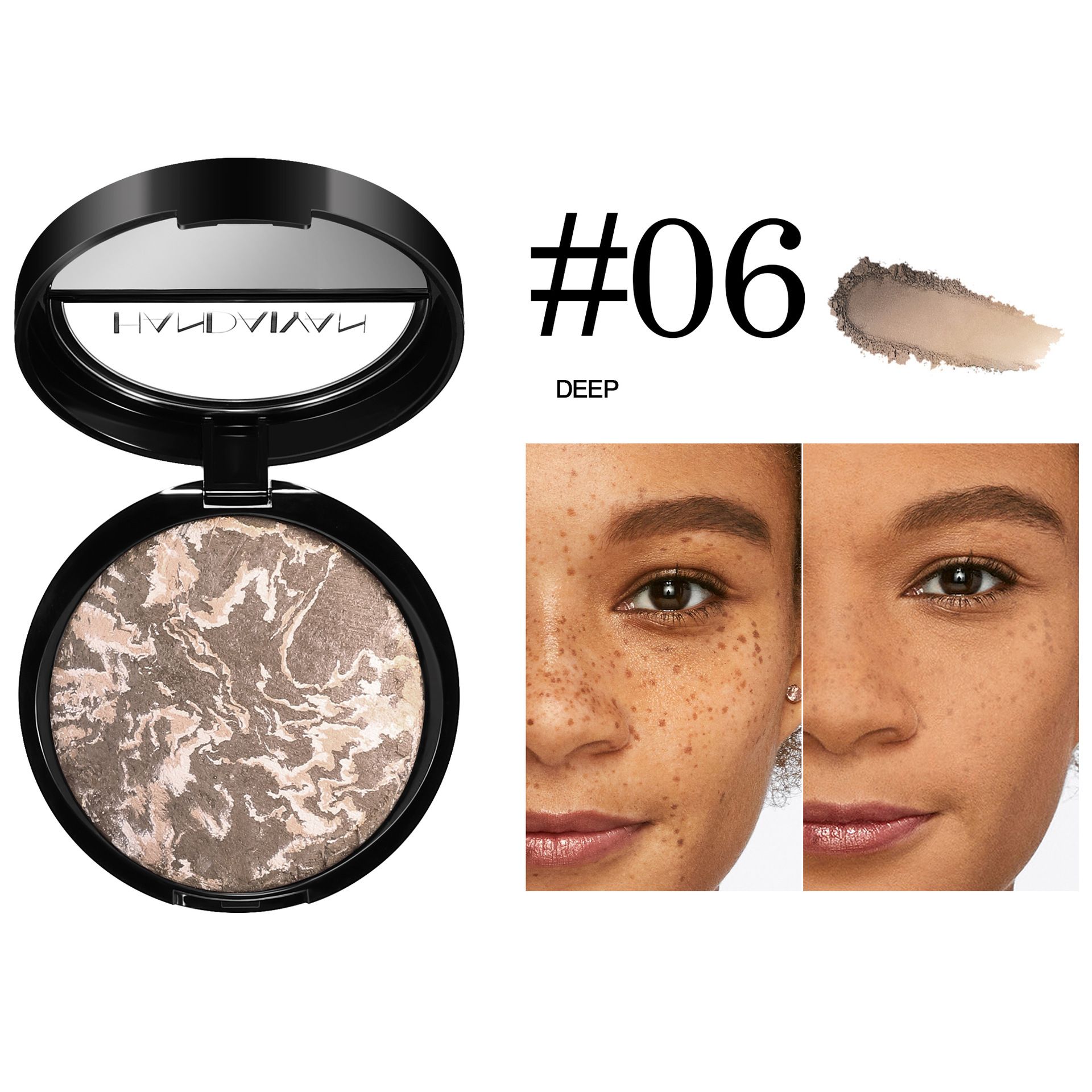 Highlighting Finishing Setting Powder Pearlized Oil Control Baking Powder HANDAIYAN Concealing Powder Setting Powder