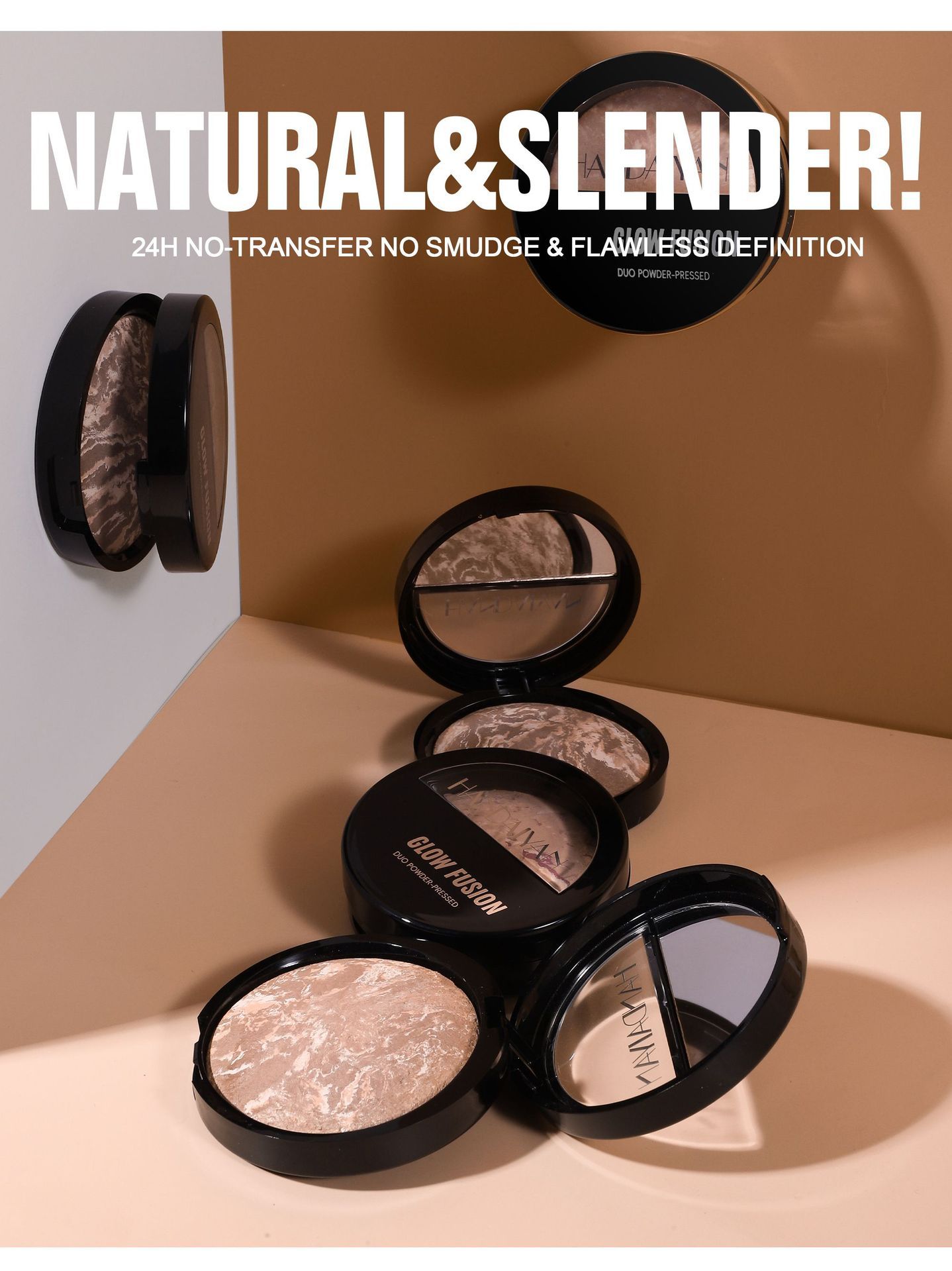 Highlighting Finishing Setting Powder Pearlized Oil Control Baking Powder HANDAIYAN Concealing Powder Setting Powder