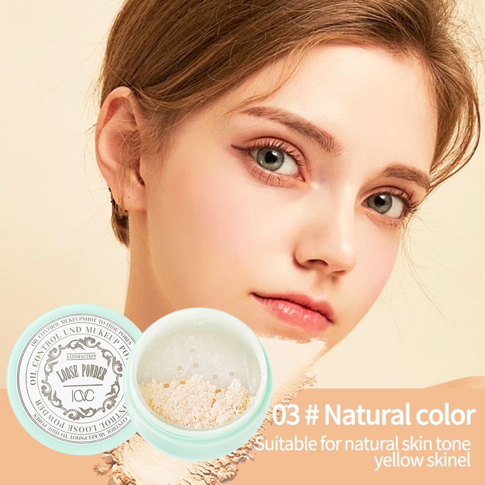 ICVC - Tricolor Fixing Powder Waterproof and Oil Control Concealer
