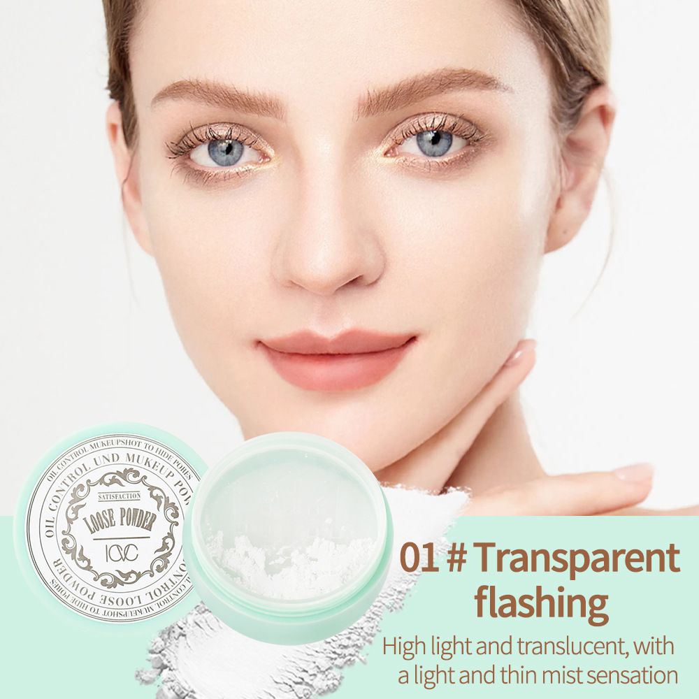ICVC - Tricolor Fixing Powder Waterproof and Oil Control Concealer