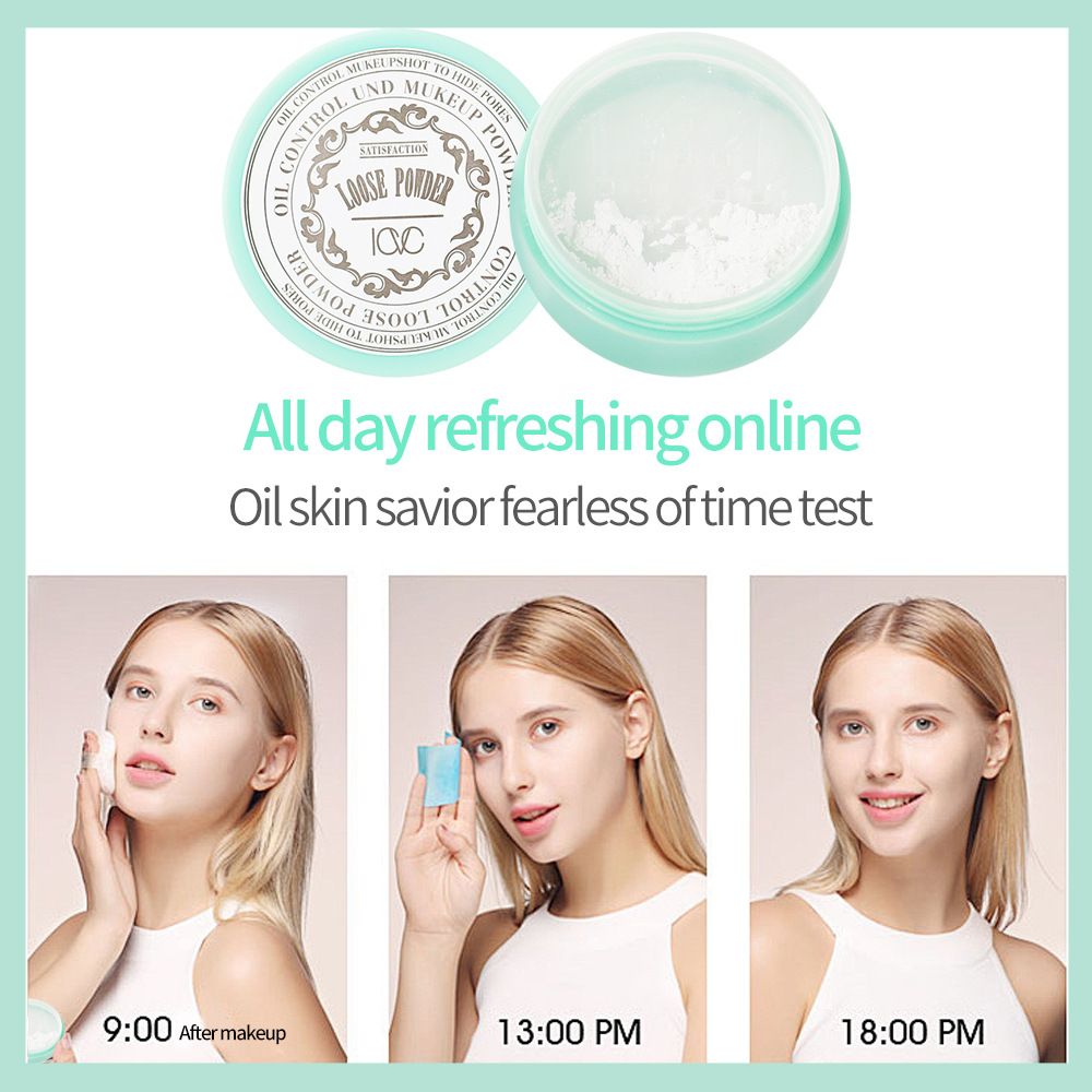 ICVC - Tricolor Fixing Powder Waterproof and Oil Control Concealer
