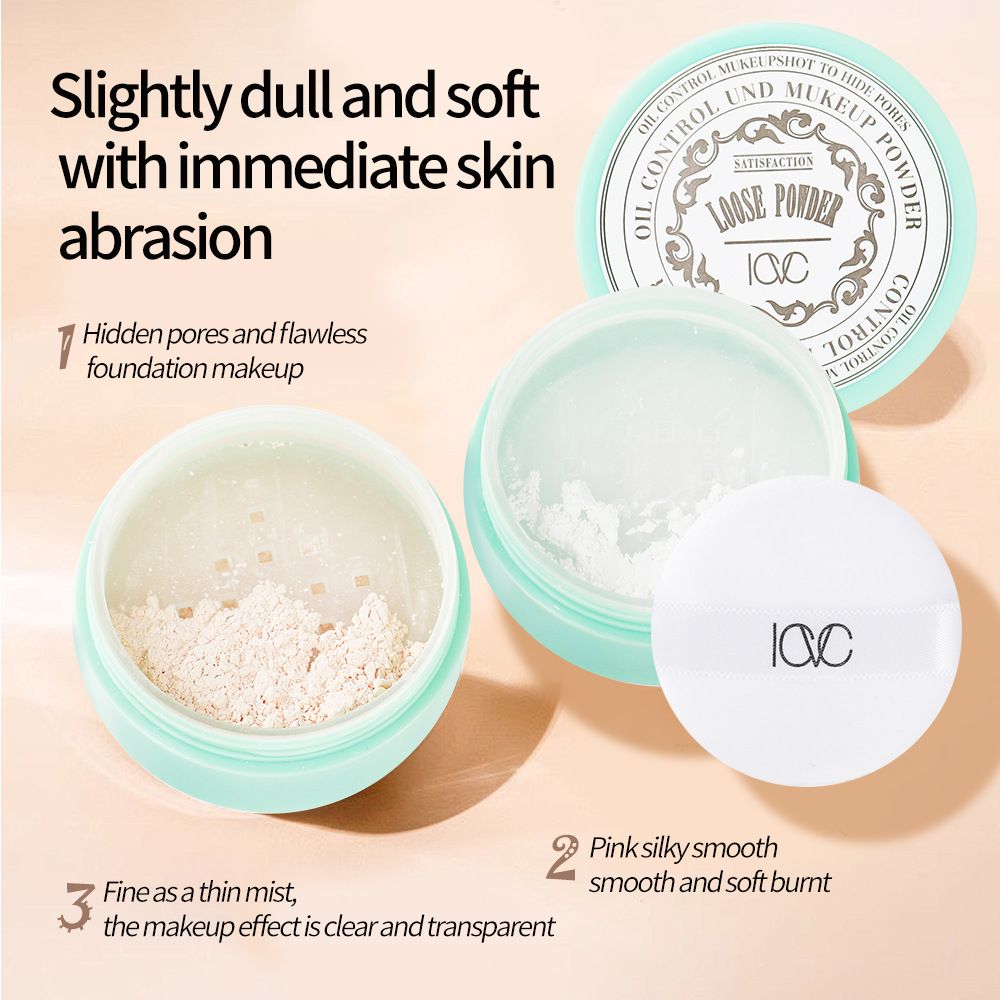 ICVC - Tricolor Fixing Powder Waterproof and Oil Control Concealer