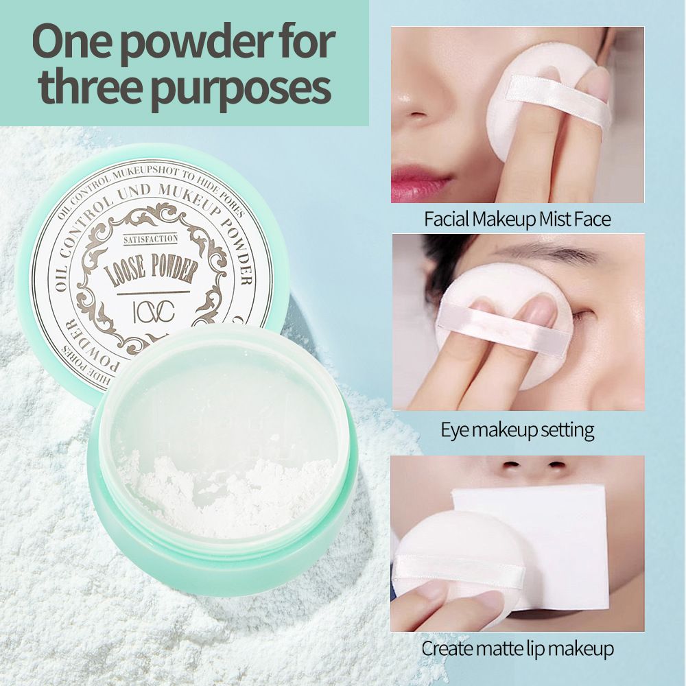 ICVC - Tricolor Fixing Powder Waterproof and Oil Control Concealer