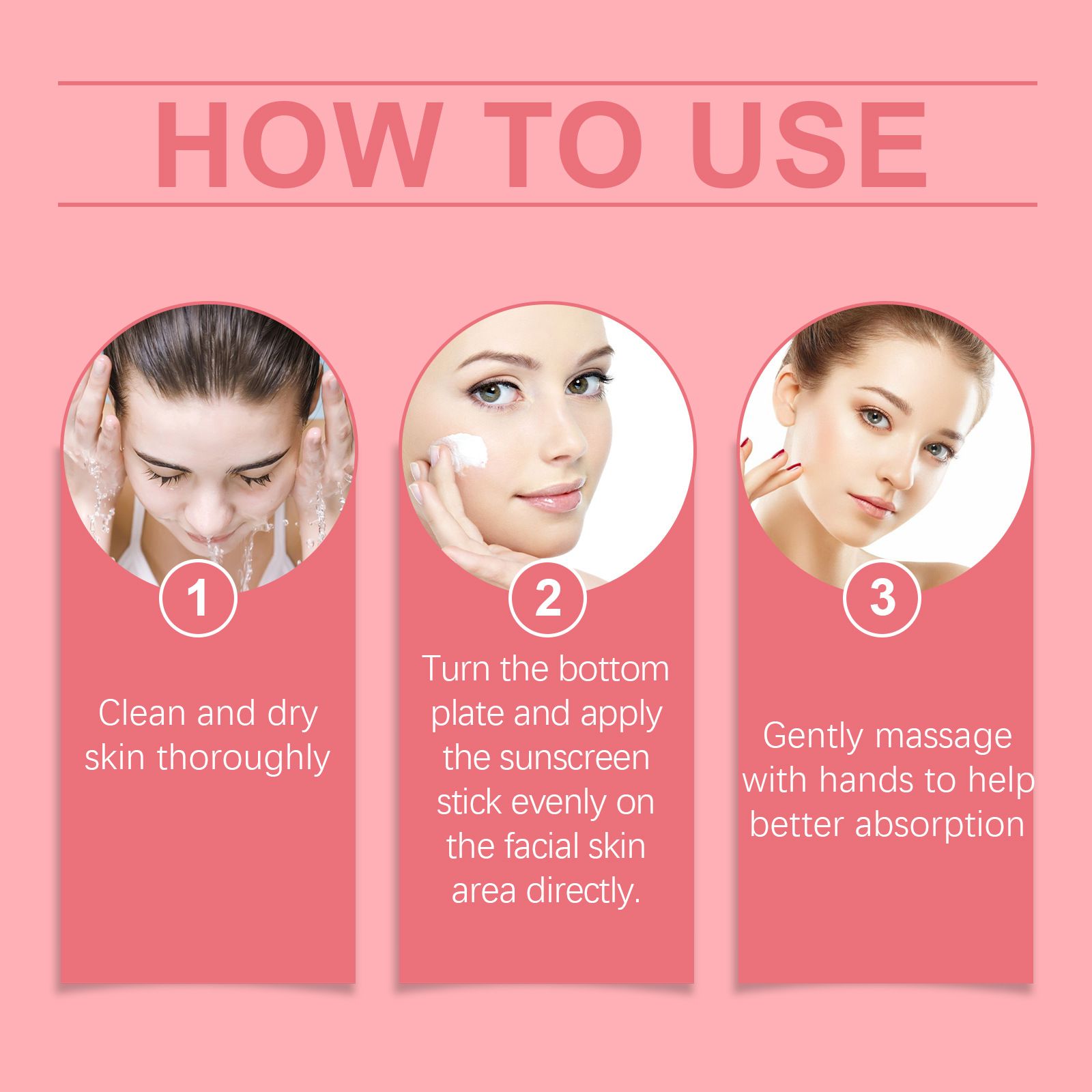 JAYSUING - Hot Selling UV Sunscreen Stick SPF50 for Moisturizing Skin Sunscreen Stick