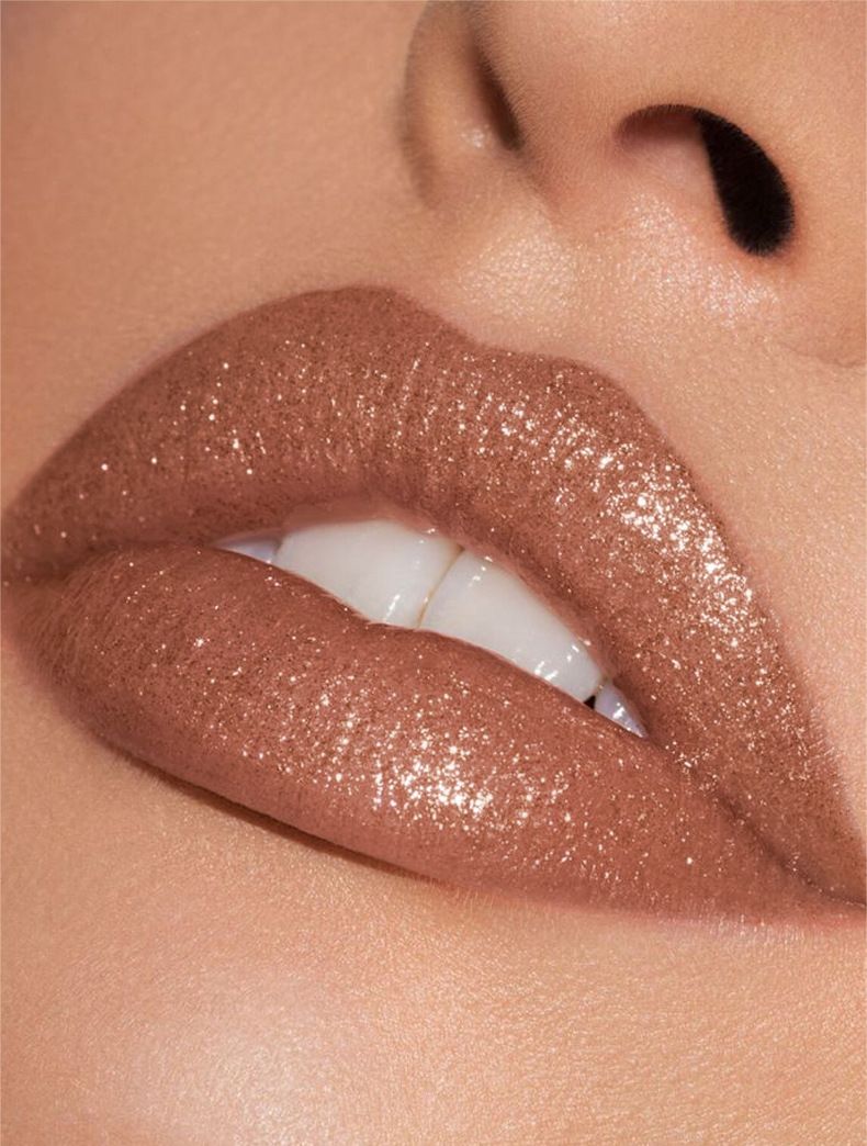 Pudaier - Metallic Pearl Lipstick Sparkling Lip Gloss 10 Color Lip Gloss