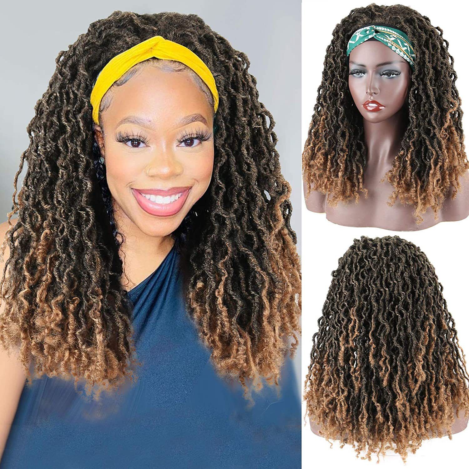 Hairbands Headscarves Wigs Curls Braids Medium To Long Straight Hair Long Curly Hair Hair Covers