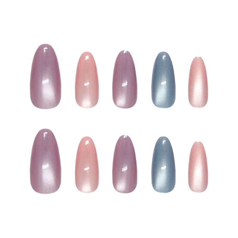 Handmade Almond Shaped Cat Eyes Fashionable And Simple Temperament Wearable And Detachable Nail Slices