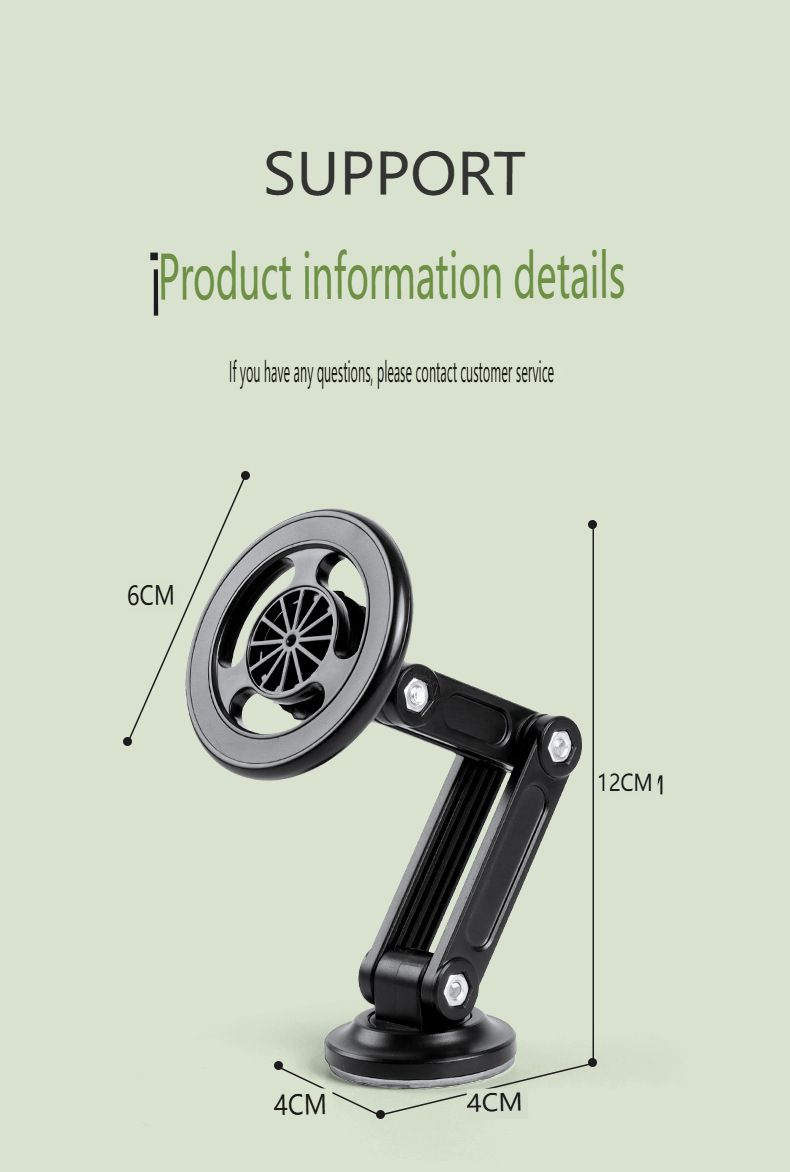 Magnetic Suction Car Phone Holder Suction Cup Car Phone Navigation Holder