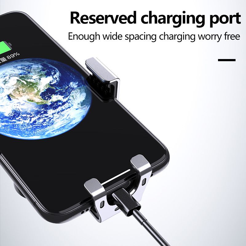 Ultra Stable Ventilation Port Mobile Phone Car Holder with 2025 Metal Hook Clip