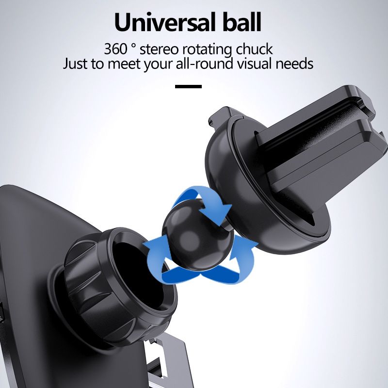 Ultra Stable Ventilation Port Mobile Phone Car Holder with 2025 Metal Hook Clip