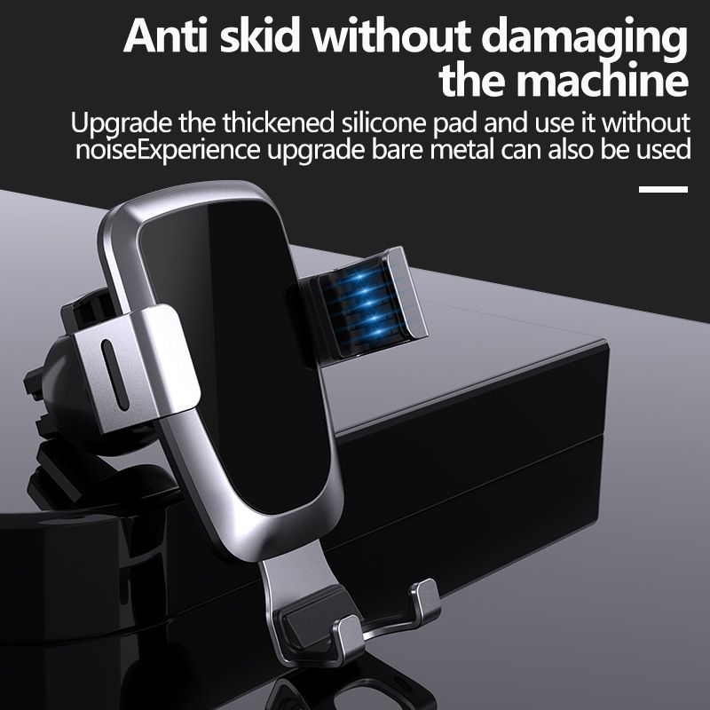 Ultra Stable Ventilation Port Mobile Phone Car Holder with 2025 Metal Hook Clip
