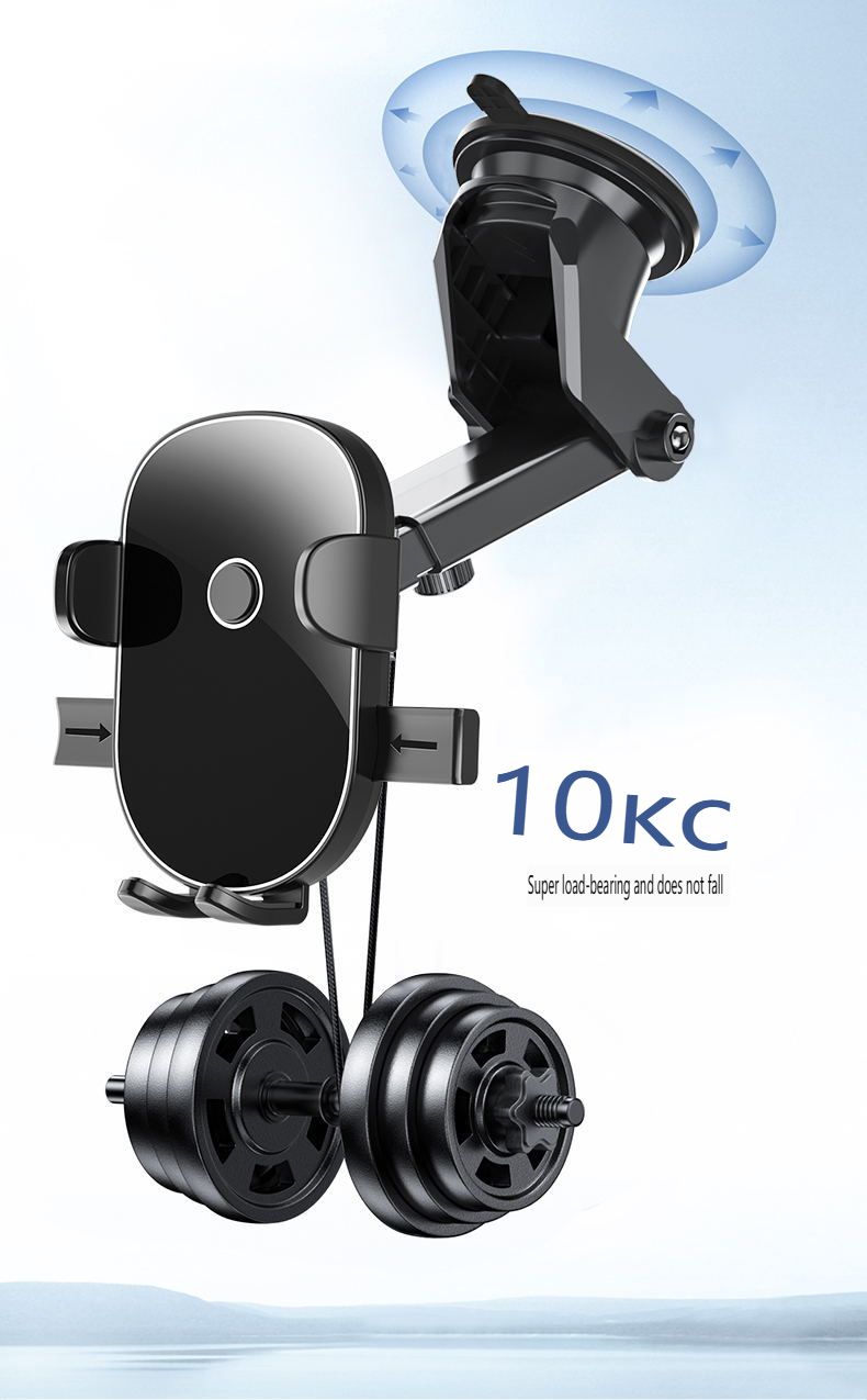 Car Navigation Car Phone Holder with Suction Cup Type Air Outlet Car Phone Holder Truck Anti Shake Support Bracket