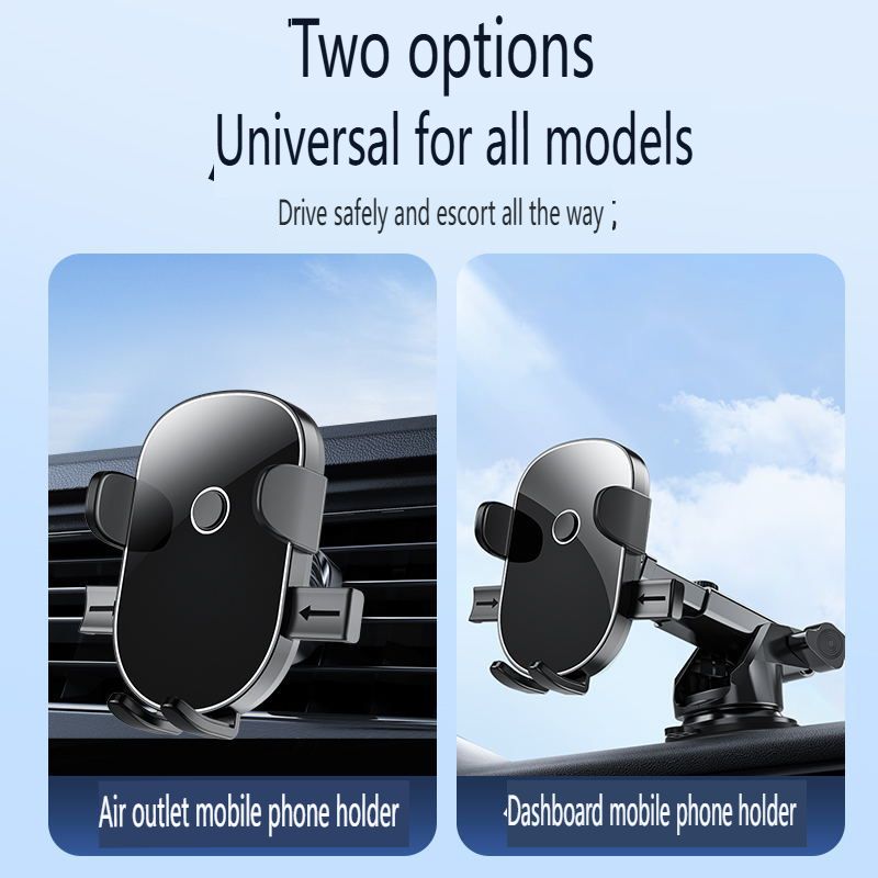 Car Navigation Car Phone Holder with Suction Cup Type Air Outlet Car Phone Holder Truck Anti Shake Support Bracket