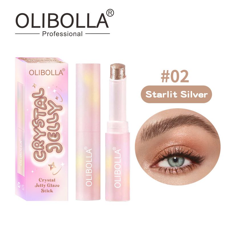 High-gloss Eyeshadow Crystal Jelly, High-gloss Eyeshadow Super Shiny and More Color Eyeshadow Highlight Stick view 2