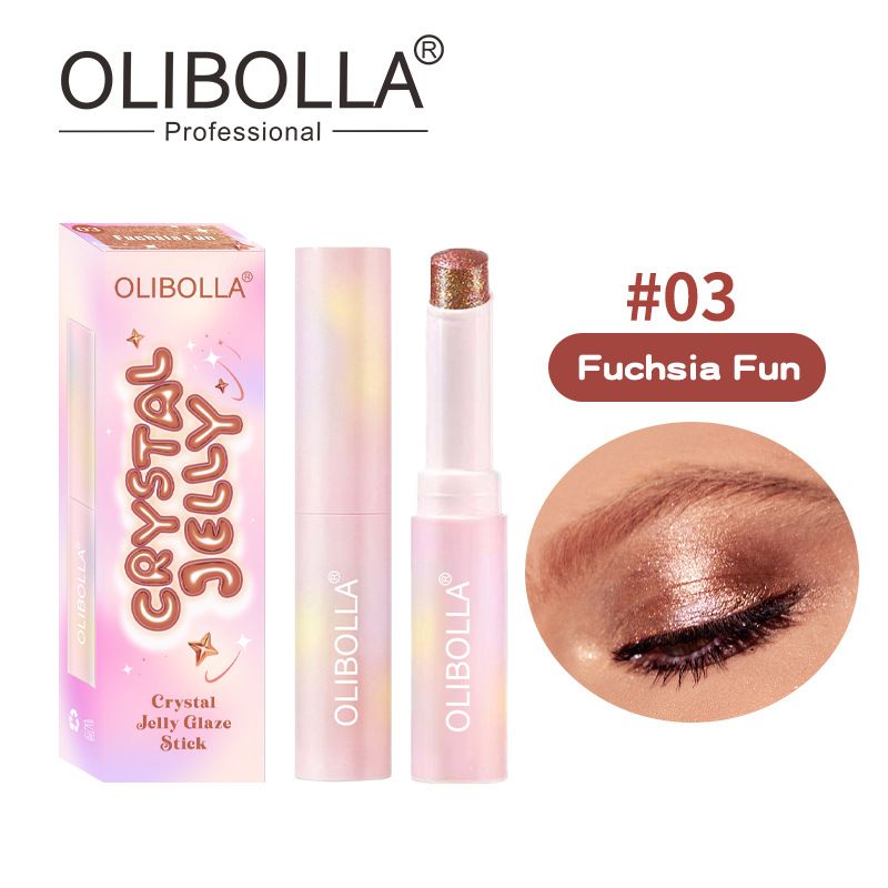 High-gloss Eyeshadow Crystal Jelly, High-gloss Eyeshadow Super Shiny and More Color Eyeshadow Highlight Stick view 3