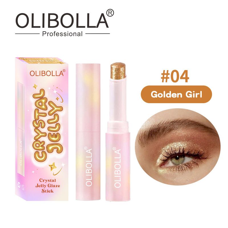 High-gloss Eyeshadow Crystal Jelly, High-gloss Eyeshadow Super Shiny and More Color Eyeshadow Highlight Stick view 4