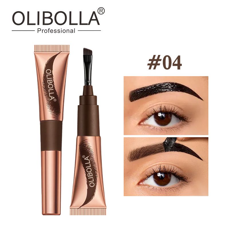 Tear-pull Eyebrow Glue Eyebrow Cream Waterproof Long-lasting Styling Non-fading Eyebrow Dye Semi-permanent Eyebrow Pencil view 4