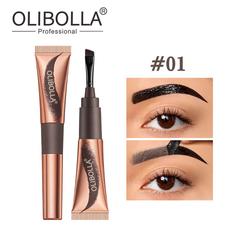 Tear-pull Eyebrow Glue Eyebrow Cream Waterproof Long-lasting Styling Non-fading Eyebrow Dye Semi-permanent Eyebrow Pencil
