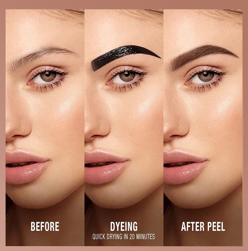 Tear-pull Eyebrow Glue Eyebrow Cream Waterproof Long-lasting Styling Non-fading Eyebrow Dye Semi-permanent Eyebrow Pencil view 6
