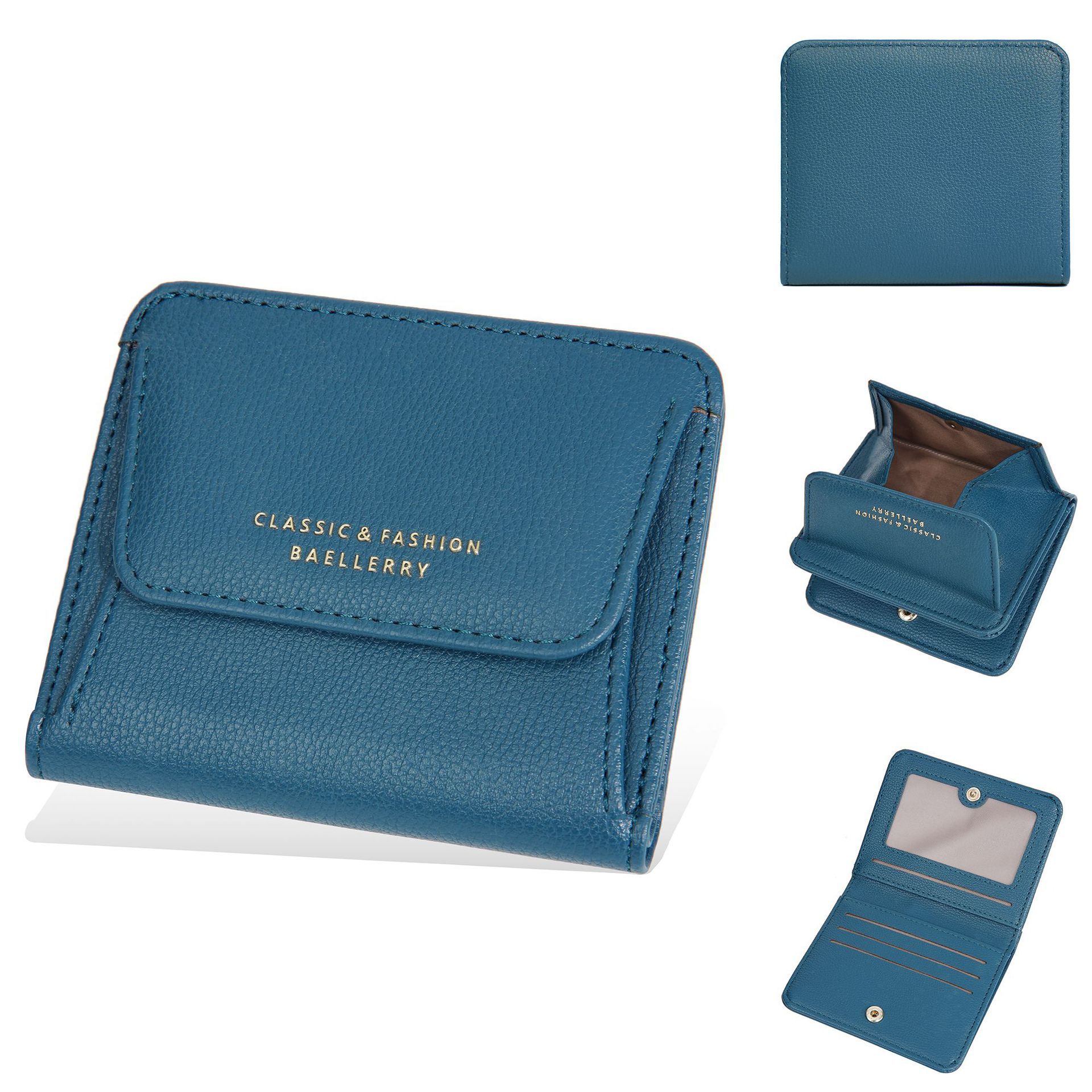 Short Wallet, Women's High-End Fashion Wallet, Women's Coin Purse, Mini Mallet