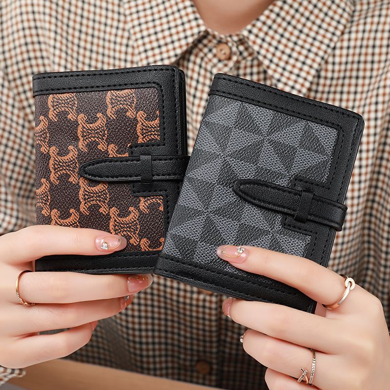 Short Wallet, Women's Card Bag, Zero Wallet, Women's Retro Small Wallet, Multi Slot Driver's License Card Holder