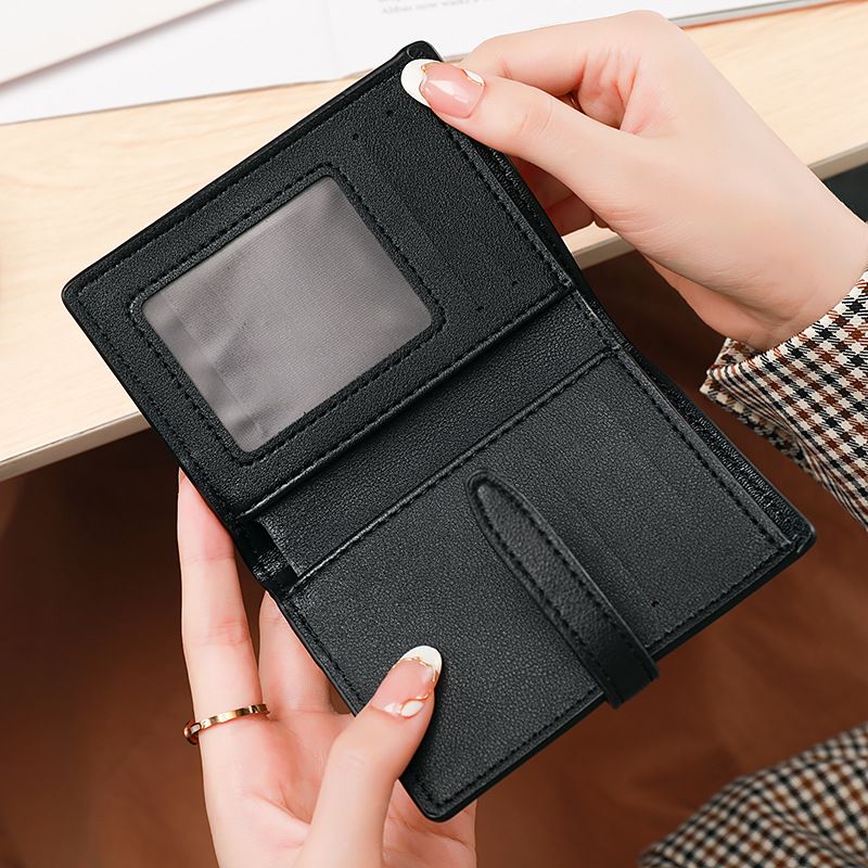 Short Wallet, Women's Card Bag, Zero Wallet, Women's Retro Small Wallet, Multi Slot Driver's License Card Holder