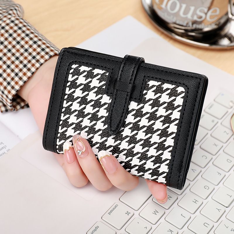 Short Wallet, Women's Card Bag, Zero Wallet, Women's Retro Small Wallet, Multi Slot Driver's License Card Holder