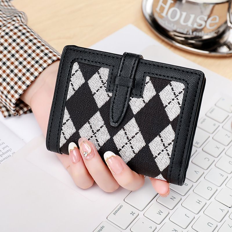 Short Wallet, Women's Card Bag, Zero Wallet, Women's Retro Small Wallet, Multi Slot Driver's License Card Holder