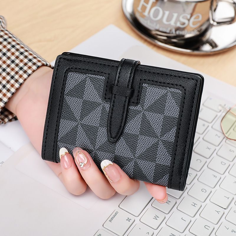 Short Wallet, Women's Card Bag, Zero Wallet, Women's Retro Small Wallet, Multi Slot Driver's License Card Holder