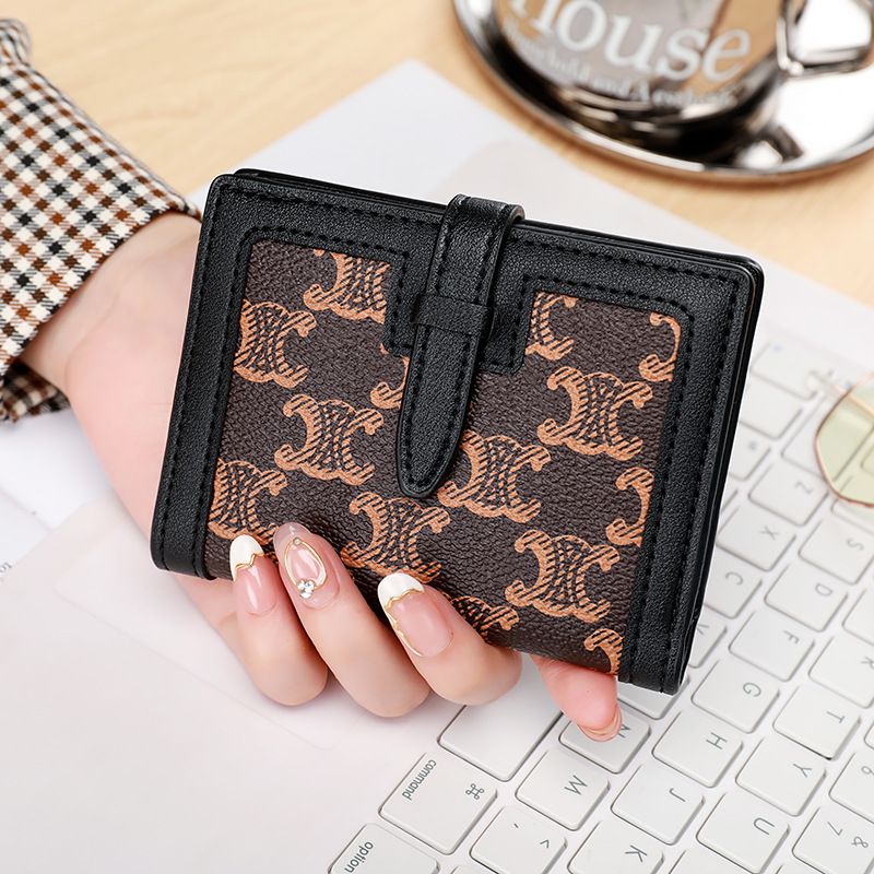 Short Wallet, Women's Card Bag, Zero Wallet, Women's Retro Small Wallet, Multi Slot Driver's License Card Holder