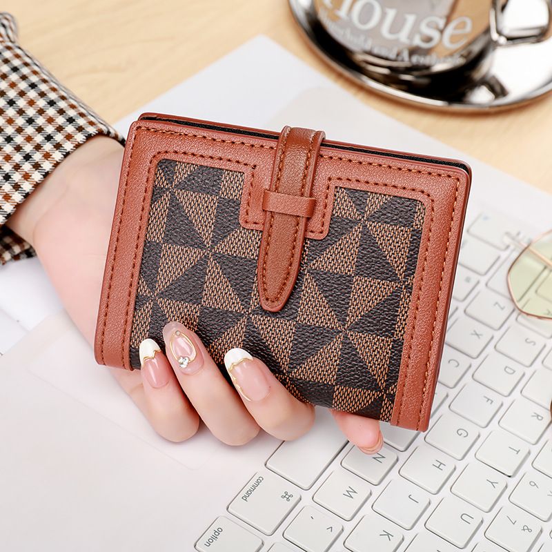 Short Wallet, Women's Card Bag, Zero Wallet, Women's Retro Small Wallet, Multi Slot Driver's License Card Holder