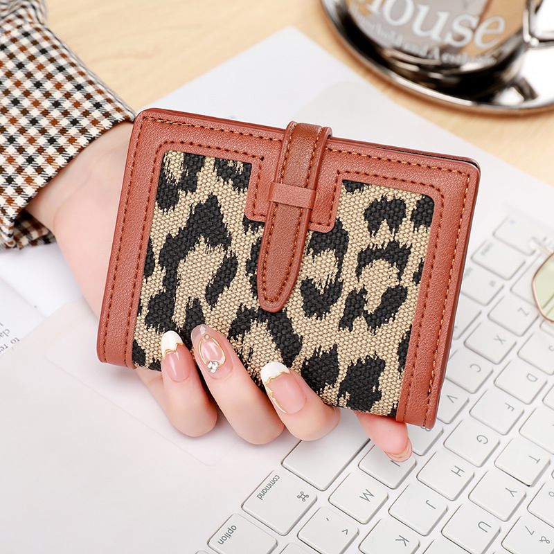 Short Wallet, Women's Card Bag, Zero Wallet, Women's Retro Small Wallet, Multi Slot Driver's License Card Holder