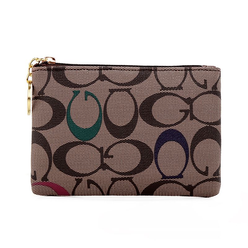 Female Trendy Coin Small Wallet Female Simple Zipper Short Zero Wallet