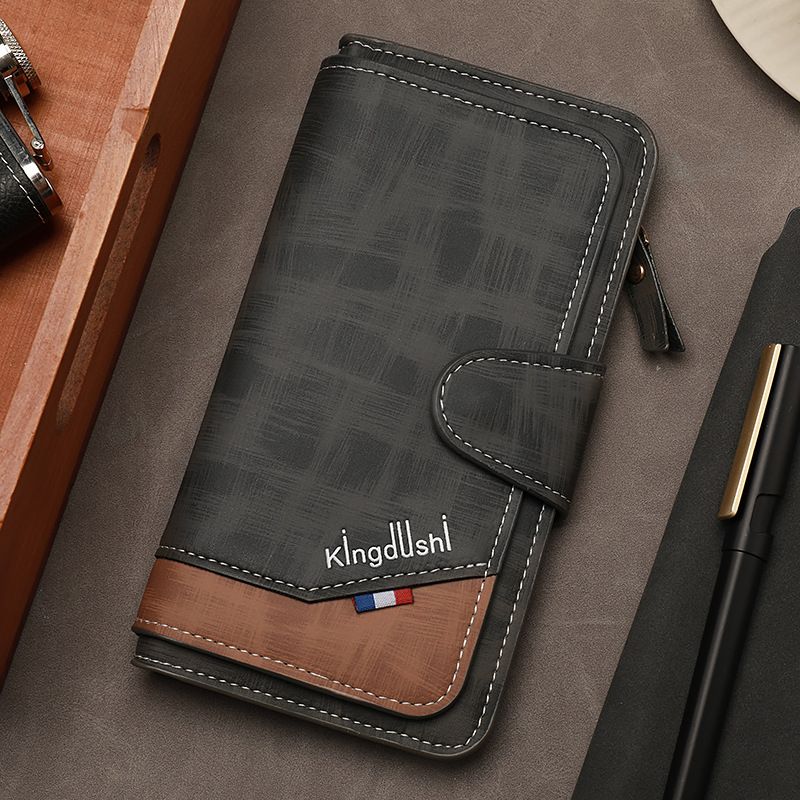 Men's Wallet Long Multifunctional Three In One Card Holder Wallet, Men's Fashion ID Card Holder Wallet
