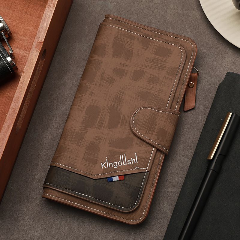 Men's Wallet Long Multifunctional Three In One Card Holder Wallet, Men's Fashion ID Card Holder Wallet